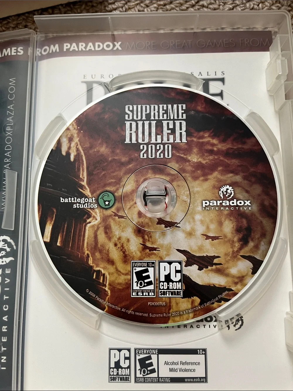 Supreme Ruler 2020 PC Game - Black & Orange